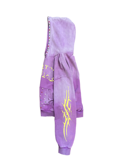 Purple "Bedazzled" Hoodie